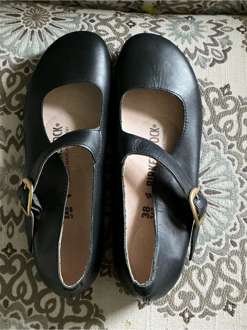Birkenstock Women’s Black Mary Jane Style Shoes size EU 38 (7) - New